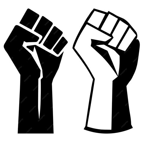 Premium Vector | Protest Hand Vector Design Powerful Symbol of Resistance and Solidarity
