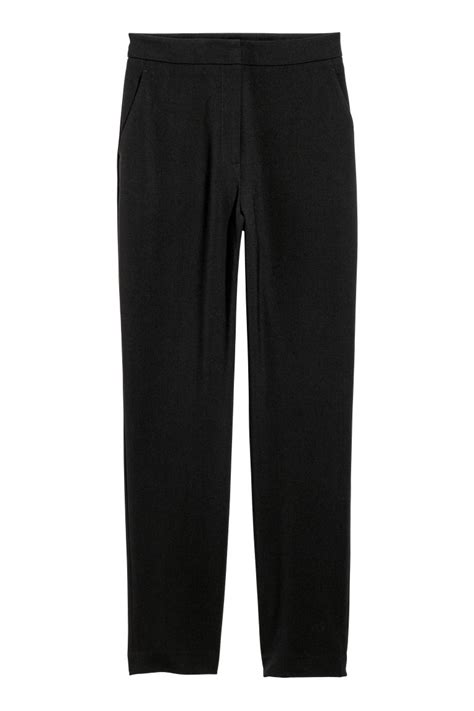 Tailored trousers - Black - Ladies | H&M IN