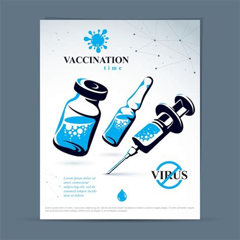 Flu vaccine poster Images - Free Download on Freepik