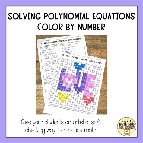 Image result for Solving Polynomial Equations