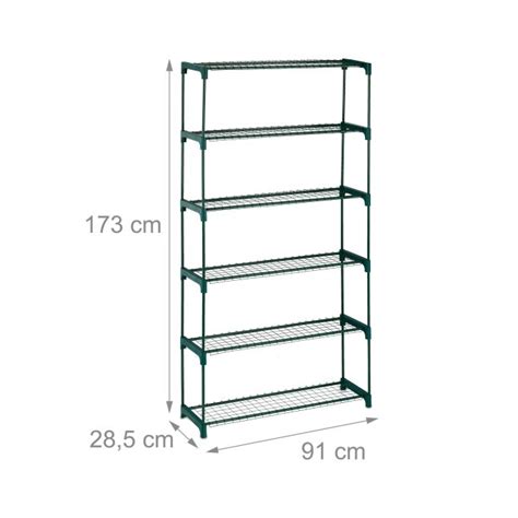 Buy Metal Plant Shelf with 6 Shelves HERE