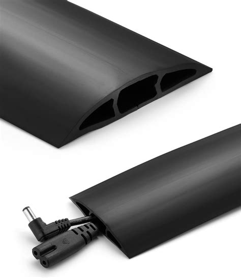 Amazon.com: Bates- Floor Cord Cover, 4 ft Cable Cover Floor, Brown ...