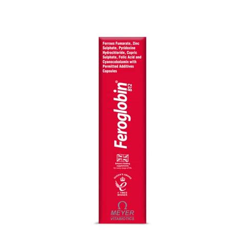 Feroglobin B12 Strip Of 30 Capsules: Uses, Side Effects, Price & Dosage ...