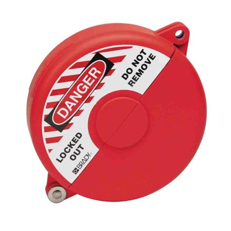 GATE VALVE LOCKOUTS GVLO 10-13 RED Brady | Brady Red 1-Lock ...