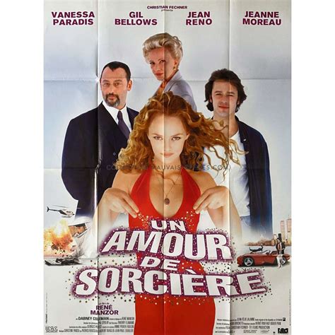 Affiche de cinéma française de UN AMOUR DE SORCIERE - 120x160 cm.