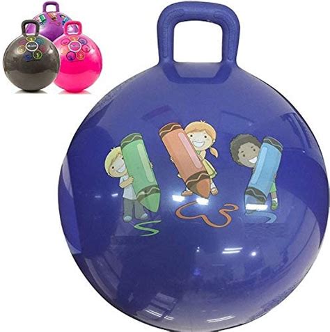 Storio Inflatable Hopper Ball for Kids (Hip-Pity Hop Ball, Hopping Ball ...