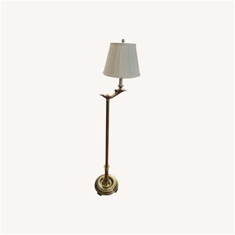 Stiffel Brass Art Deco Floor Lamp - AptDeco