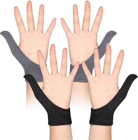Amazon.com: Ramede 2 Pairs Adult Thumb Guard Habit Stop Thumb Sucking Black and Grey Finger ...