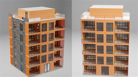Residential Building Model 的图像结果