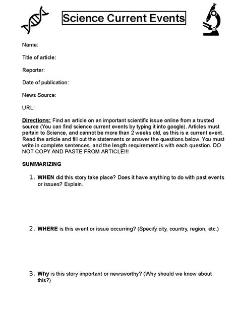 Image result for Science Current Events