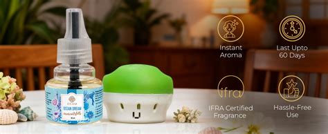 EKAM Plug-In Air Freshener Kit (Machine + 45ml Refill) | Deep Forest ...