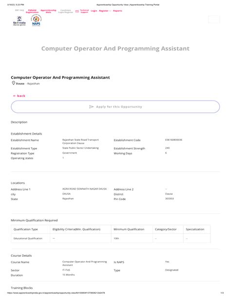 Image result for Computer Operator and Programming Assistant