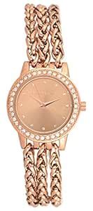 Giordano Analog Rose Gold Dial Women's Watch - 2828-33 : Amazon.in: Watches