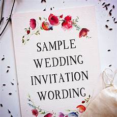 Exles Of Wedding Invitations Wording by Wedding Invitation Wording Creative And Traditional A Exles Of Wedding Invitations Wording