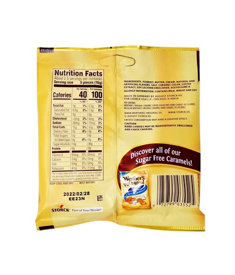 Werthers Sugar Free Candy Variety Pack - Classic Caramel Flavored Hard ...