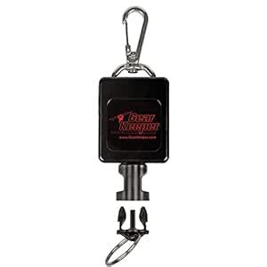 Gear Keeper Large Fire Flashlight Retractor with Stainless Steel Snap ...