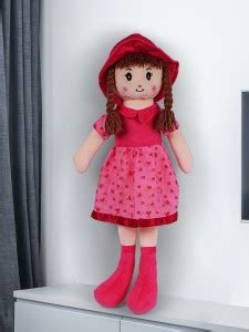 Dukiekooky Kids Pink Cute Soft Doll. - 70 cm - Kids Pink Cute Soft Doll ...