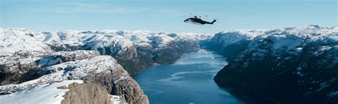 Paseo en helicóptero sobre el Preikestolen, Stavanger - Central de Reservas