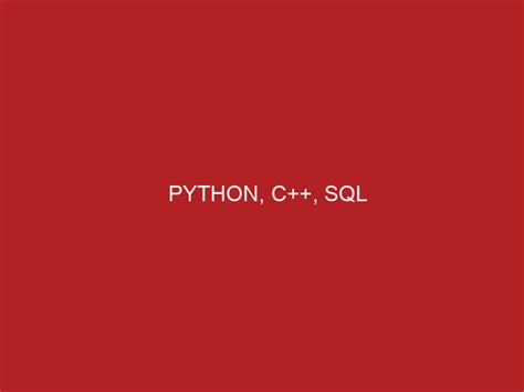 Image result for C# Python Vue SQL Java