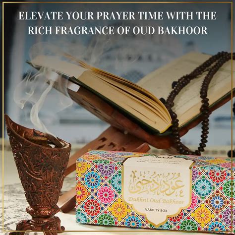 Oud Bakhoor Variety Box & Al Madhmoon Mist Spray Discovery Set l Dukhni ...