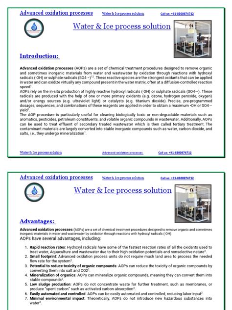 Image result for Advanced Oxidation Process Model