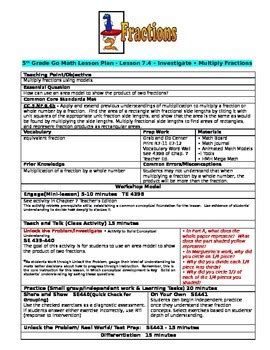 Go Math Lesson 7.2 Grade 5 的图像结果