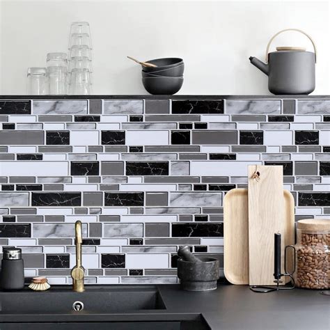 Peel Stick Wallpaper Backsplash at James Saavedra blog