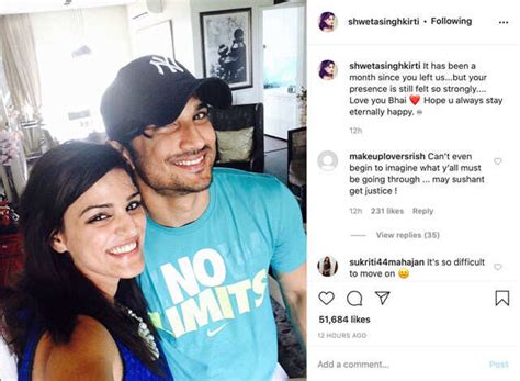 Sushant Singh Rajput’s Sister Pens Emotional Note On His One Month ...