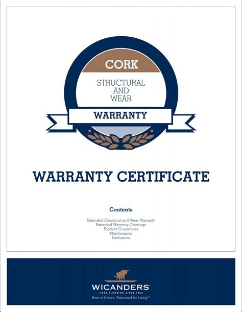 warranty certificate cork - Avalon Carpet Tile & Flooring