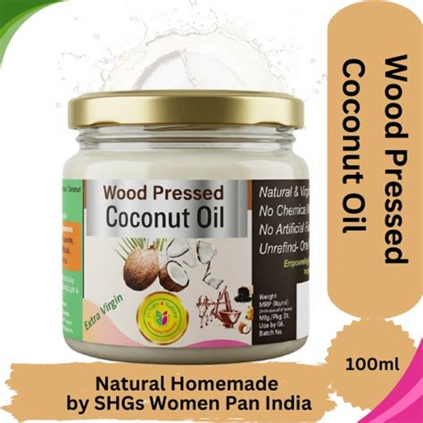 Wood Pressed Coconut Oil- Simply Homemade