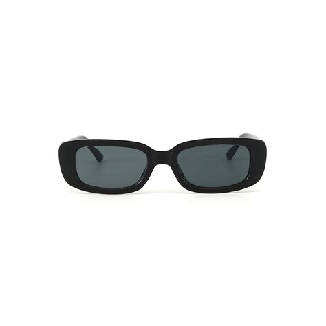 Kylie Jenner Inspired Rectangular Black Shades | Salty – Salty Accessories