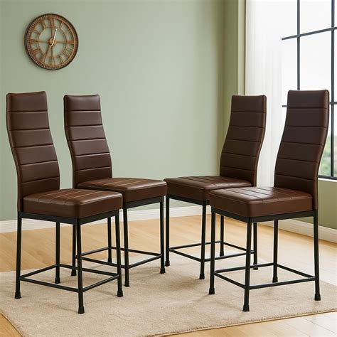 Zidle Bloom Dining Faux Leatherette Chair for Living Room| Dining ...