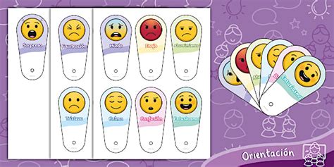 Tarjetas | Abanico | Emociones