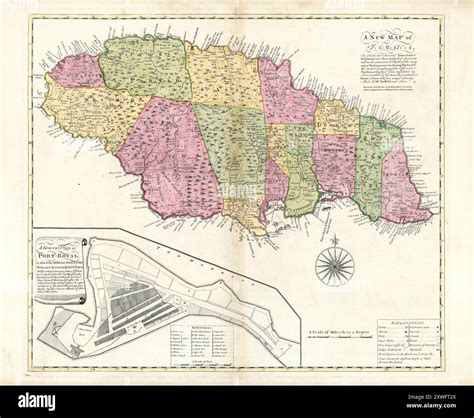Jamaica Map Jamaica Map And Satellite Image