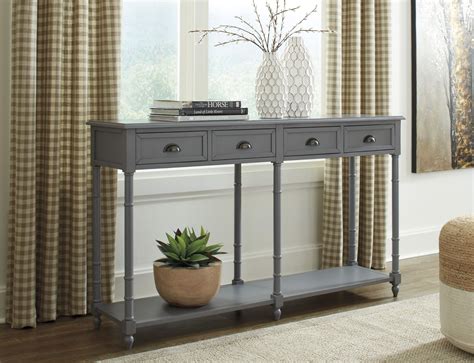 Gray Sofa Console Table at Iris Morris blog