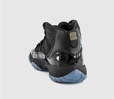 Jordan Jordan 11 Grade School Trainers Black Gamma Blue Black Varsity ...