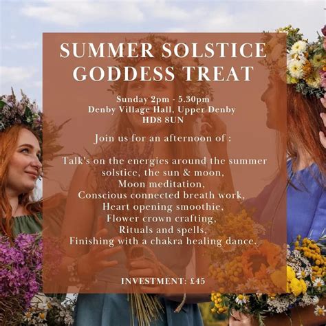 Summer solstice day retreat , Denby Dale Village, 23 June 2024 ...