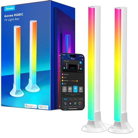 Govee - RGBIC Light Bars, 15 Inch WiFi TV Backlight for 45-70 Inch TVs ...