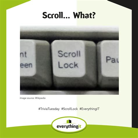 Image result for How to Program the Scroll Lock Key