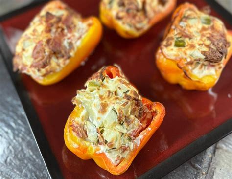 stuffed bell pepper air fryer