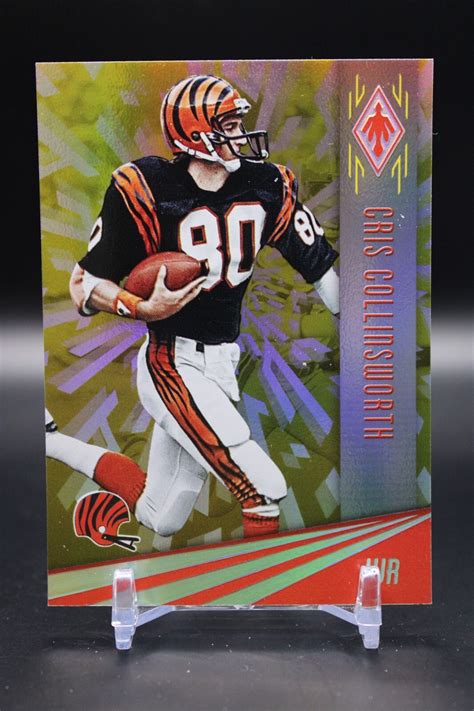 Cris Collinsworth, Cincinnati Bengals, 2016 Panini Phoenix, Gold, 08/25 ...
