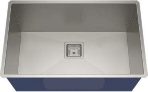 Gold Bell (21"x18"x9") Stainless Steel Square Bowl Matte Finish Kitchen ...