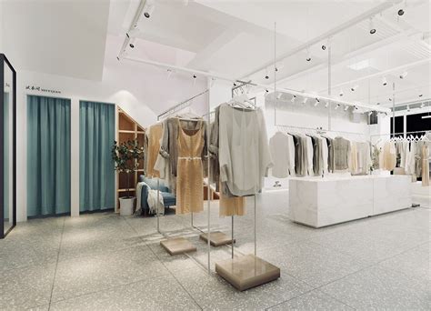 HEFANXI 品牌女装店设计|空间|展示设计 |wayue - 原创作品 - 站酷 (ZCOOL)