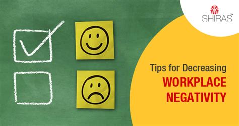 Best Tips to Minimize Negativity in Workplace - Shiras HR