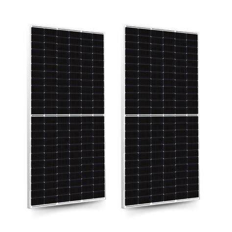 Anchor by Panasonic 550Watt Solar Panel, Non DCR Mono Facial Half Cut ...