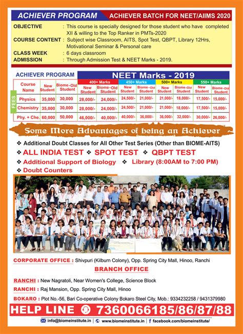 Test Program ALL India Test Series