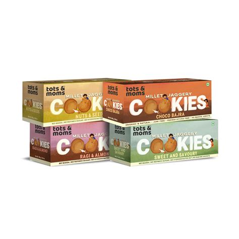 Pack 4 Kids Cookies | Healthy Snacking Option – Tots and Moms ...