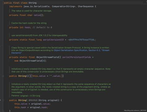 Final String Java 的图像结果