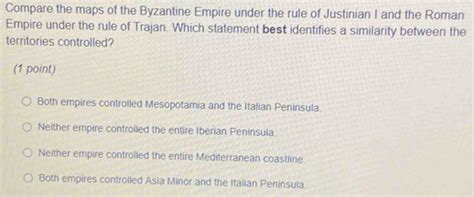 Compare the maps of the Byzantine Empire under the rule of Justinian I ...