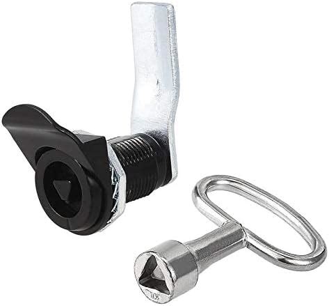 DEREiz Zinc Alloy Chrome Finish Keyed Alike Tubular Cam Lock 7/8-inch ...